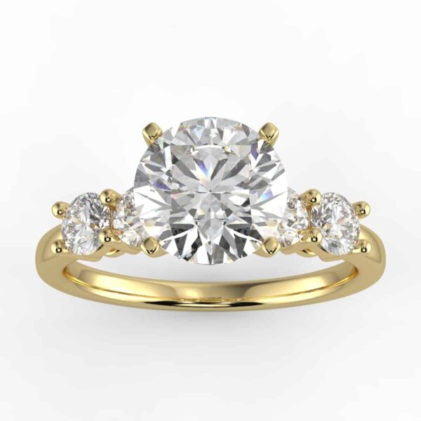 5/8 carat diamond semi mount