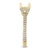1/2 carat diamond hidden halo semi mount