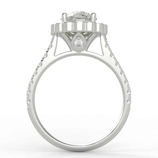 5/8 carat diamond halo semi mount