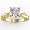 1/5ct designer semi mount in 18k gold $699
