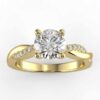 1/10ct diamond semi mount