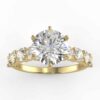 2/5 carat diamond semi mount