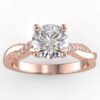 1/5 carat diamond semi mount