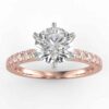1/5ct diamond semi mount