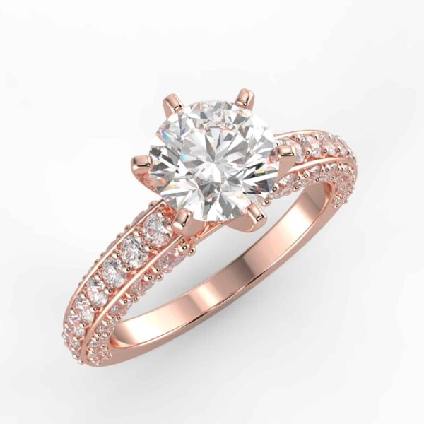 5/8 carat diamond semi mount