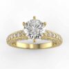 5/8 carat diamond semi mount