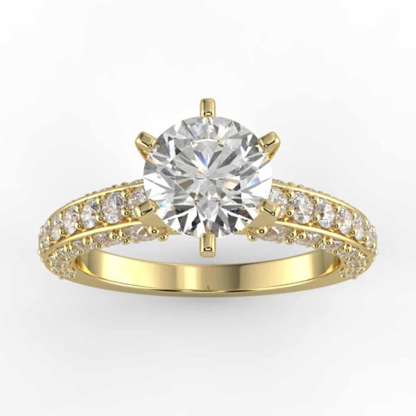 5/8 carat diamond semi mount