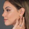 high grade diamond stud earrings