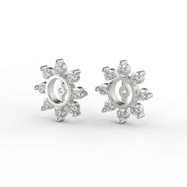 5/8 carat diamond earring jackets