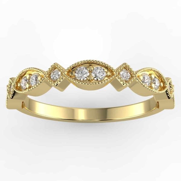 anniversary stackable diamond band