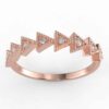 stackable diamond anniversary band
