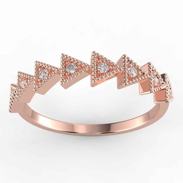 stackable diamond anniversary band