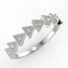 stackable diamond anniversary band