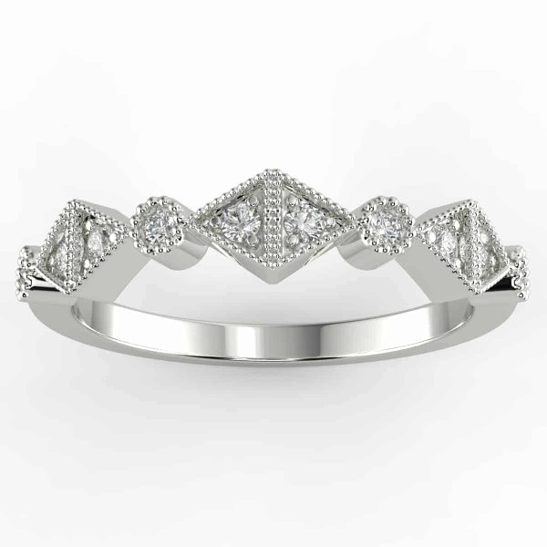 diamond anniversary stackable ring