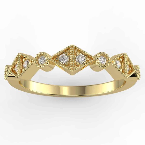 diamond anniversary stackable ring