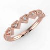 anniversary stackable diamond ring