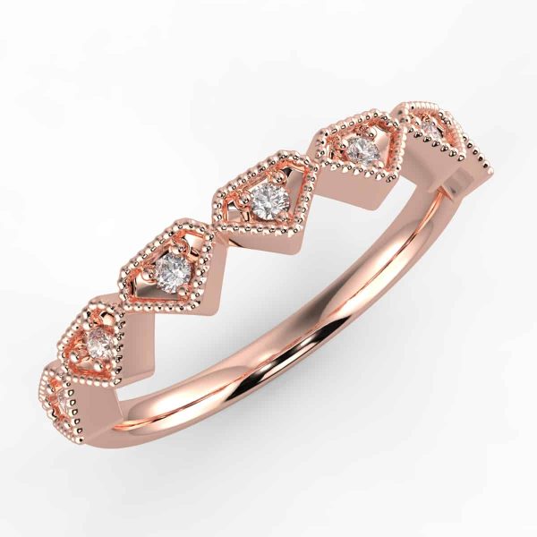 anniversary stackable diamond ring