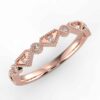 stackable diamond anniversary band