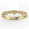 stackable diamond anniversary band