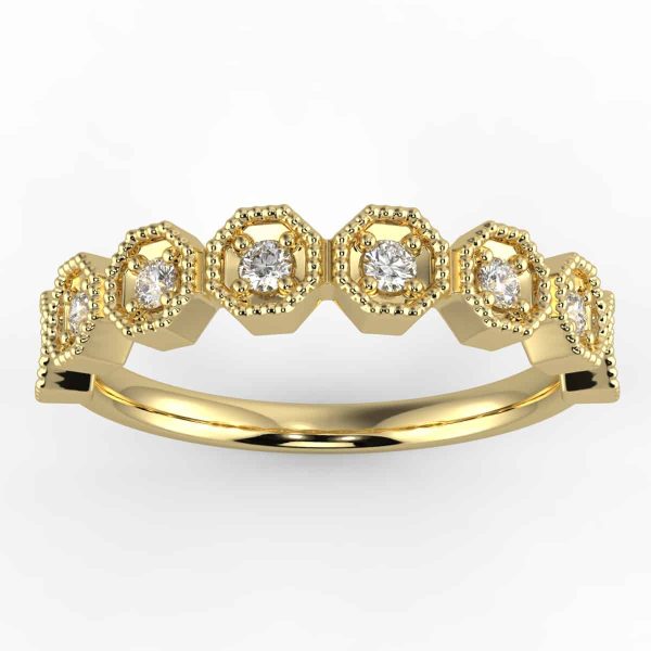 stackable anniversary diamond band
