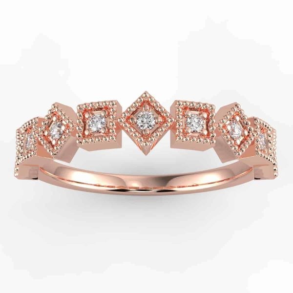 stackable diamond anniversary ring