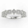 stackable diamond anniversary ring