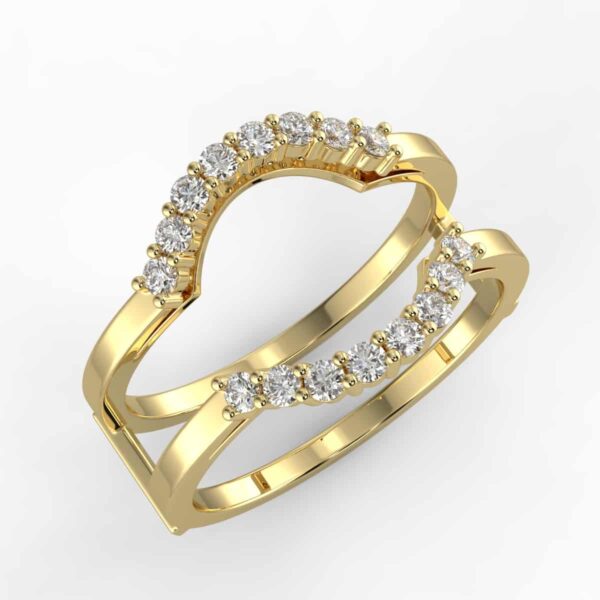 1/3 carat diamond ring guard