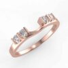 1/4 carat diamond ring wrap