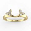 1/4 carat diamond ring wrap