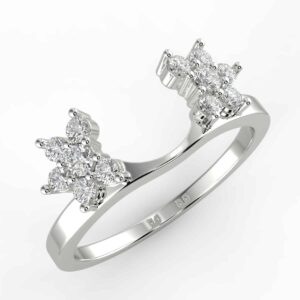 1/3 carat diamond ring wrap