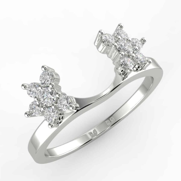 1/3 carat diamond ring wrap