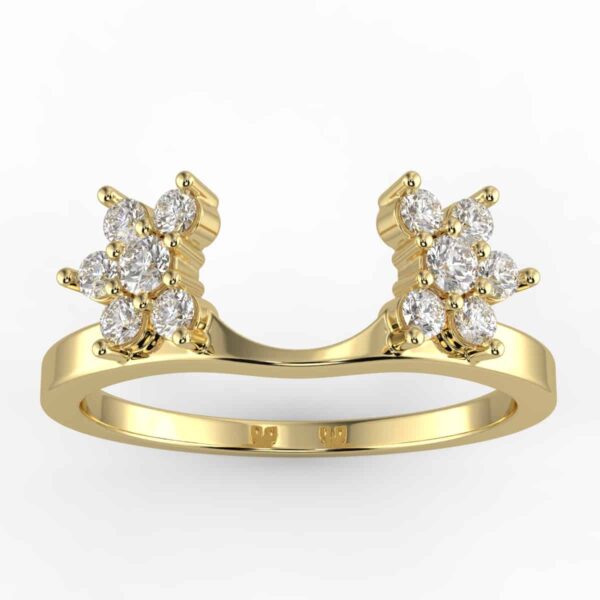 1/3 carat diamond ring wrap
