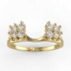 1/2 carat diamond ring wrap
