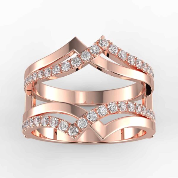 2/5 carat diamond ring guard