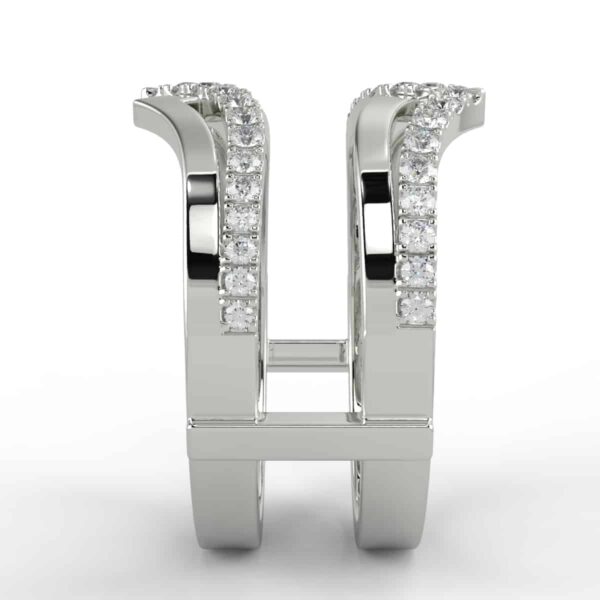 2/5 carat diamond ring guard