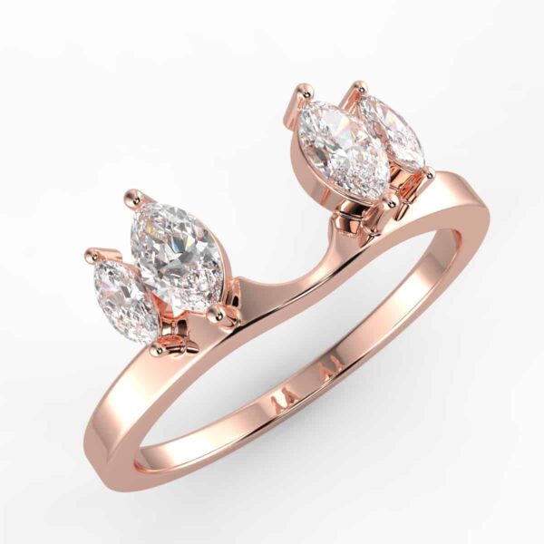 5/8 carat diamond ring wrap