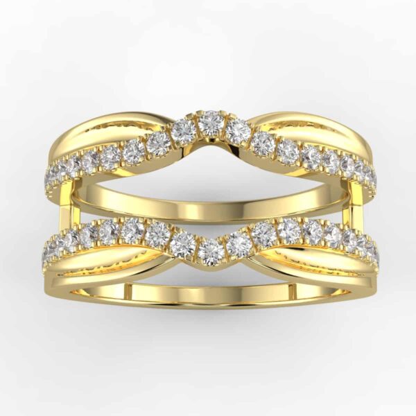 1/2 carat diamond ring guard