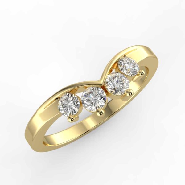 2/5ct diamond ring wrap
