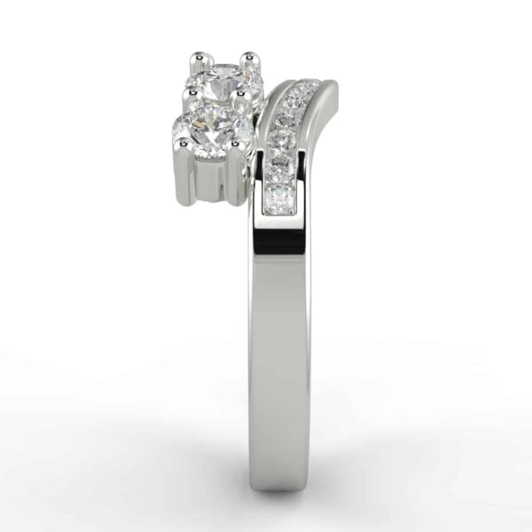 1 carat diamond ring wrap