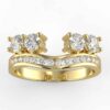 1 carat diamond ring wrap