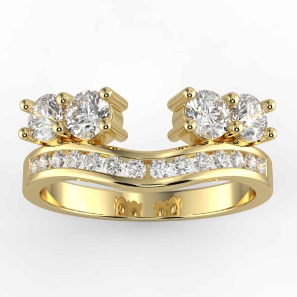 1 carat diamond ring wrap