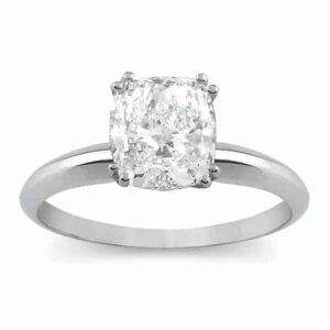 1.00ct white si gia natural diamond solitaire