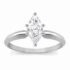1.00ct natural diamond solitaire ring