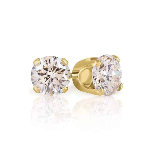 ½ct top quality diamond stud