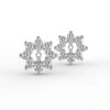 3/8 carat diamond earring jackets