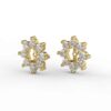 3/8 carat diamond earring jackets