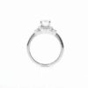 center of my world 1 1/3 carat diamond halo ring gia certified