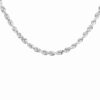 men's rope chain in 14k gold