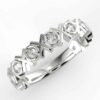 1/4 carat diamond anniversary ring