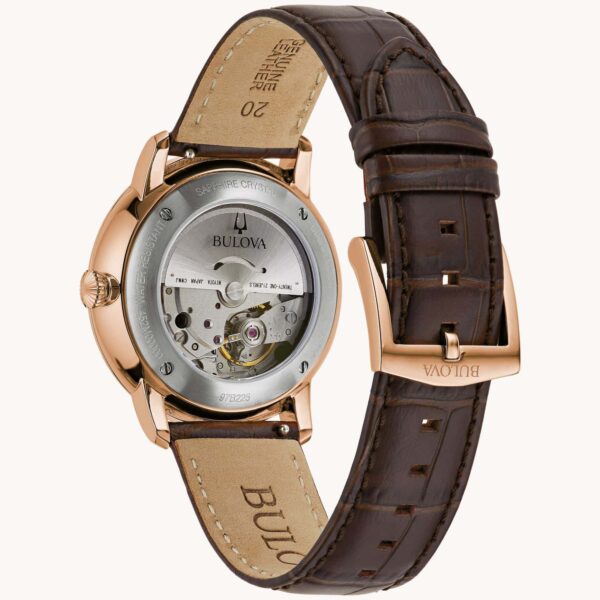 bulova hudson rose